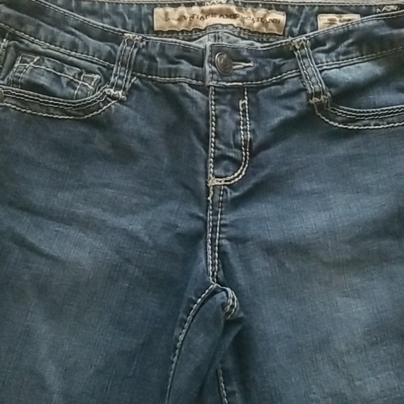 NINE WEST Vintage American Mid-Rise Bootcut Jeans - Picture 2 of 8